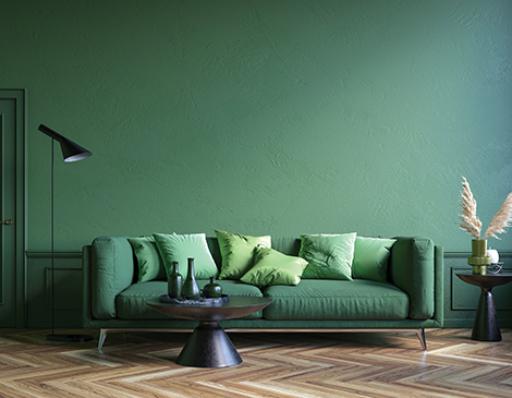 color drenching home decor and style