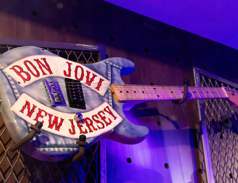 Artifacts from Bon Jovi Forever in Cleveland's Rock and Roll Hall of Fame