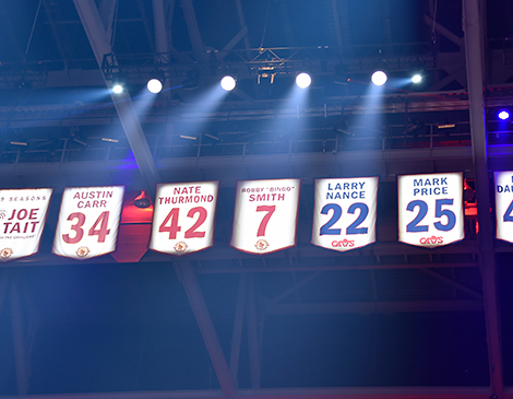 Retired Jerseys Cavs