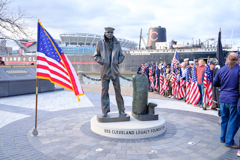 “Lone Sailor” monument - courtesy All Pro HD