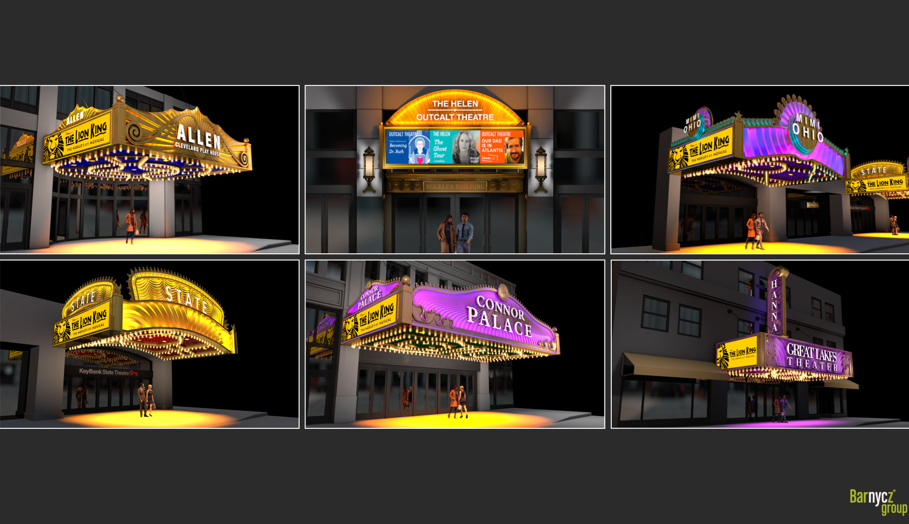 Playhouse Square marquees