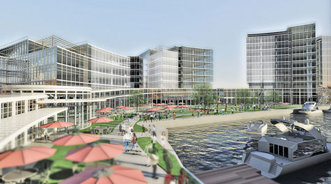 Geis burke lakefront development rendering