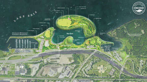 Metroparks lakefront CHEERS plan